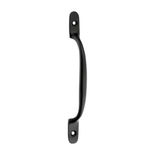 TIMCO Traditional Pattern Sash Pull Handle - Matt Black - 160mm - Image