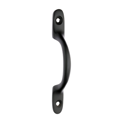 TIMCO Traditional Pattern Sash Pull Handle - Matt Black - 100mm - Image