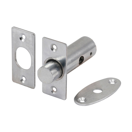 TIMCO Window Rack Bolts Satin Chrome - 42mm - Image
