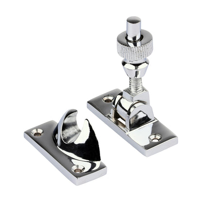 TIMCO Brighton Pattern Sash Fastener - Polished Chrome - 57 x 22mm - Image