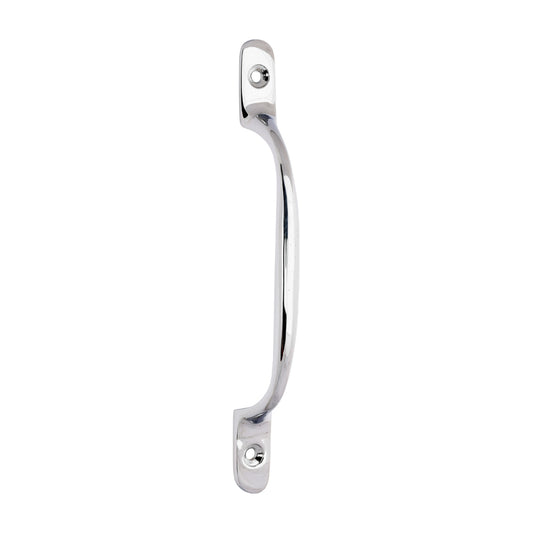 TIMCO Traditional Pattern Sash Pull Handle - Polished Chrome - 160mm - Image