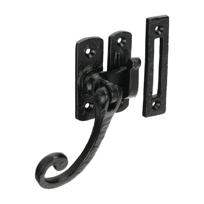 TIMCO Curly Tail Casement Fastener - Antique Black - 86mm - Image