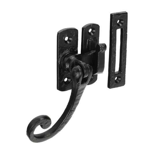TIMCO Curly Tail Casement Fastener - Antique Black - 86mm - Image
