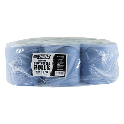 TIMCO Centrefeed Rolls - Blue - Economy - 60m x 175mm - Image