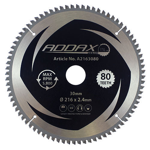 TIMCO -5° Circular Saw Blade - 216 x 30 x 80T - Image