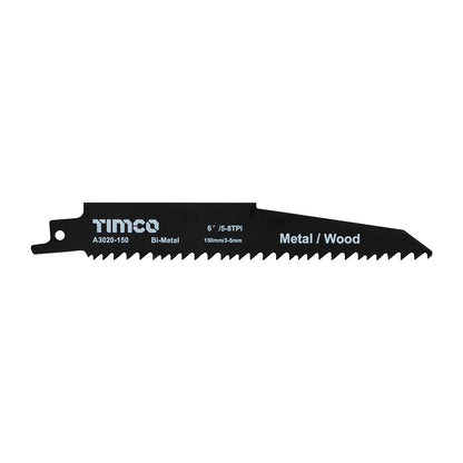 TIMCO Reciprocating Saw Blades Wood with Nails Cutting Bi-Metal - S610VF - Image