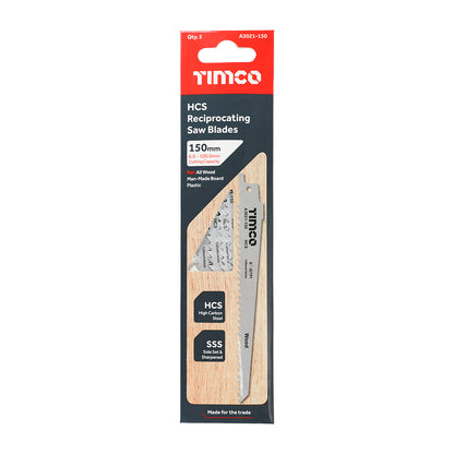 TIMCO Reciprocating Saw Blades Wood Cutting High Carbon Steel - S644D - Image