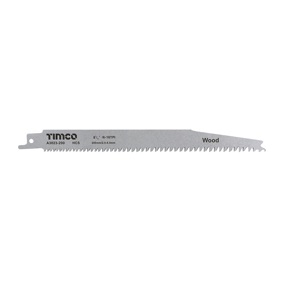 TIMCO Reciprocating Saw Blades Wood Cutting High Carbon Steel - S2345X - Image