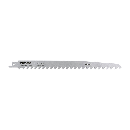 TIMCO Reciprocating Saw Blades Wood Cutting High Carbon Steel - S1542K - Image