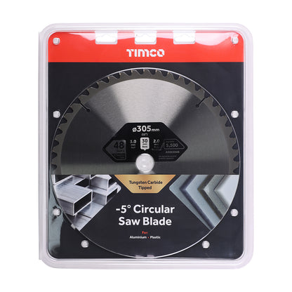 TIMCO -5° Circular Saw Blade - 305 x 30 x 48T - Image