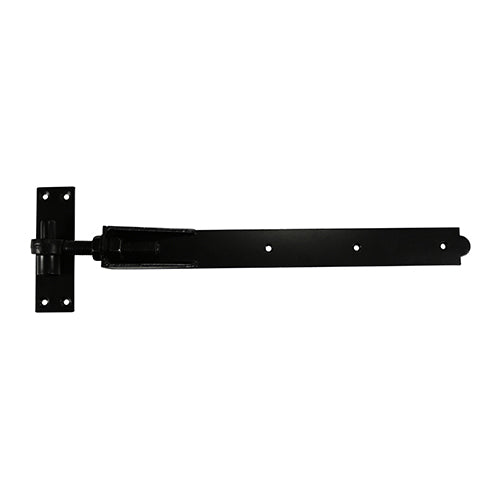 TIMCO Adjustable Band & Hook on Plates Hinges Black - 450mm - Image
