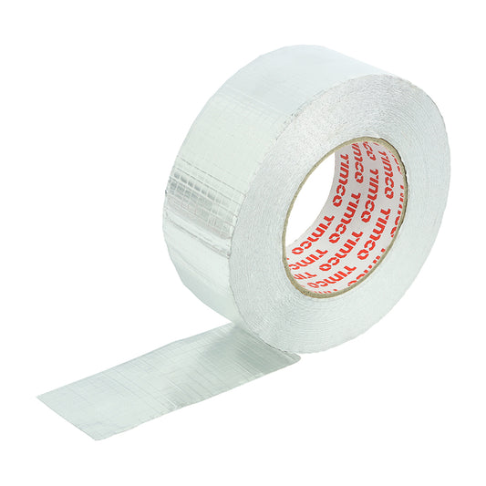 TIMCO Aluminium Foil Tape Reinforced - 45m x 50mm - Image