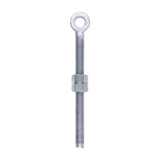 TIMCO Adjustable Gate Hinge Eye with Nuts Hot Dipped Galvanised - M19 x 250 - Image