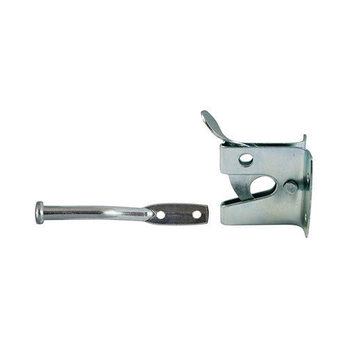 TIMCO Automatic Gate Latch Zinc - 2" - Image