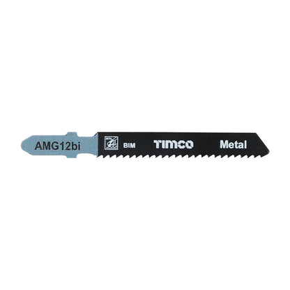 TIMCO Jigsaw Blades Metal Cutting Bi-Metal Blades - T118BF - Image
