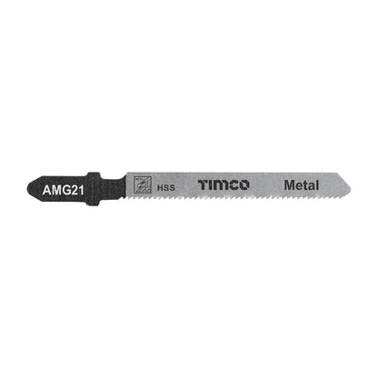 TIMCO Jigsaw Blades Metal Cutting HSS Blades - T218A - Image
