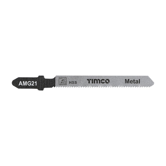 TIMCO Jigsaw Blades Metal Cutting HSS Blades - T218A - Image