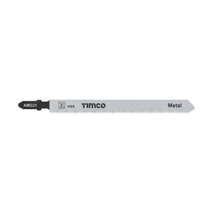 TIMCO Jigsaw Blades Metal Cutting HSS Blades - T318A - Image