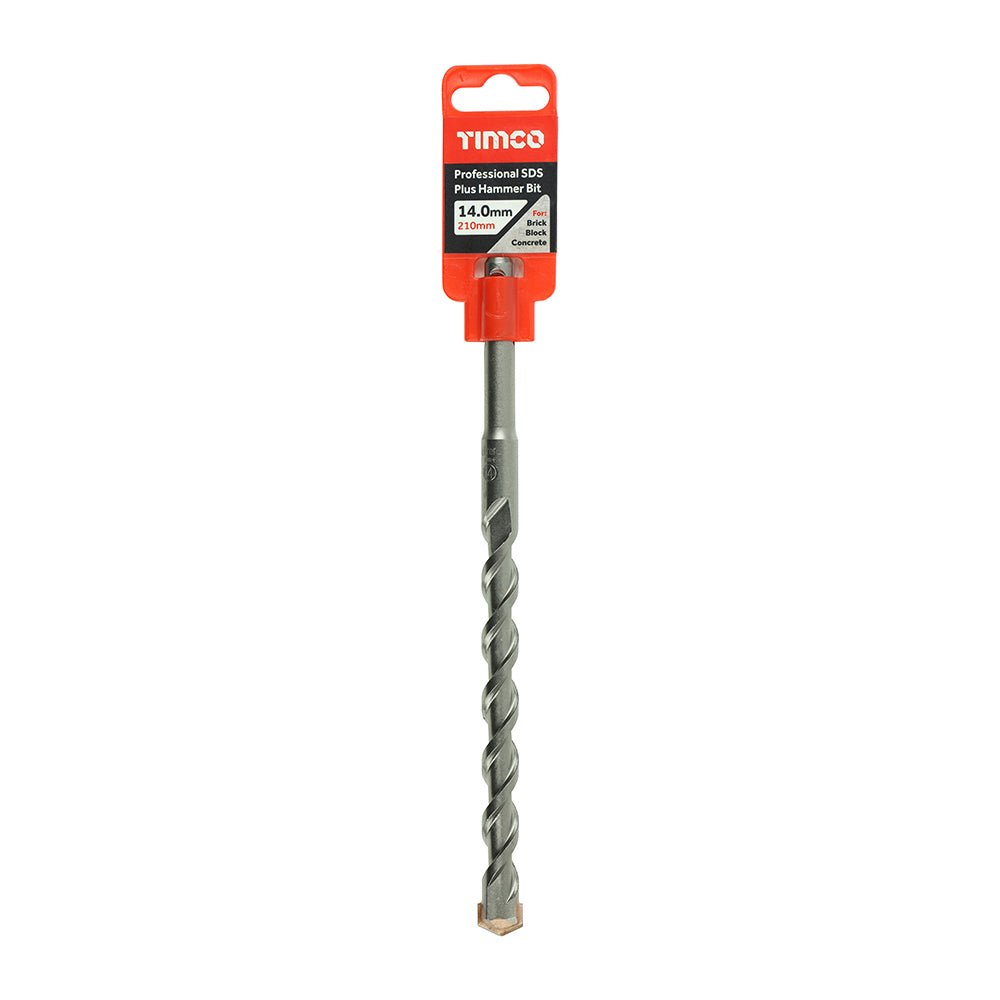 TIMCO Professional SDS Plus Hammer Bits (PGM) - 14.0 x 210 - Image