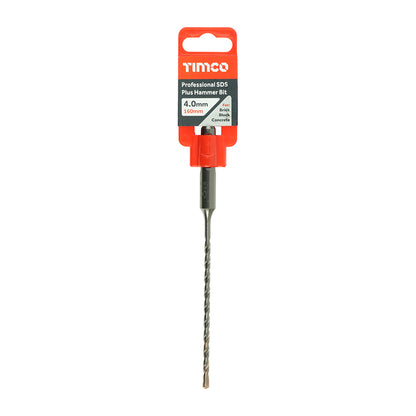 TIMCO Professional SDS Plus Hammer Bits (PGM) - 4.0 x 160 - Image