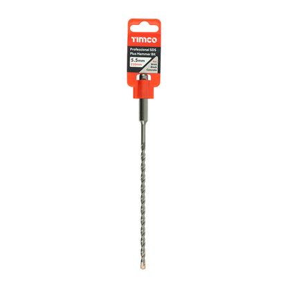 TIMCO Professional SDS Plus Hammer Bits - 5.5 x 210 - Image