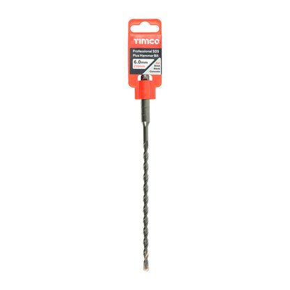 TIMCO Professional SDS Plus Hammer Bits (PGM) - 6.0 x 210 - Image