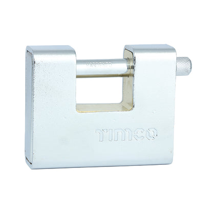 TIMCO Armoured Rectangular Padlock - 90mm - Image