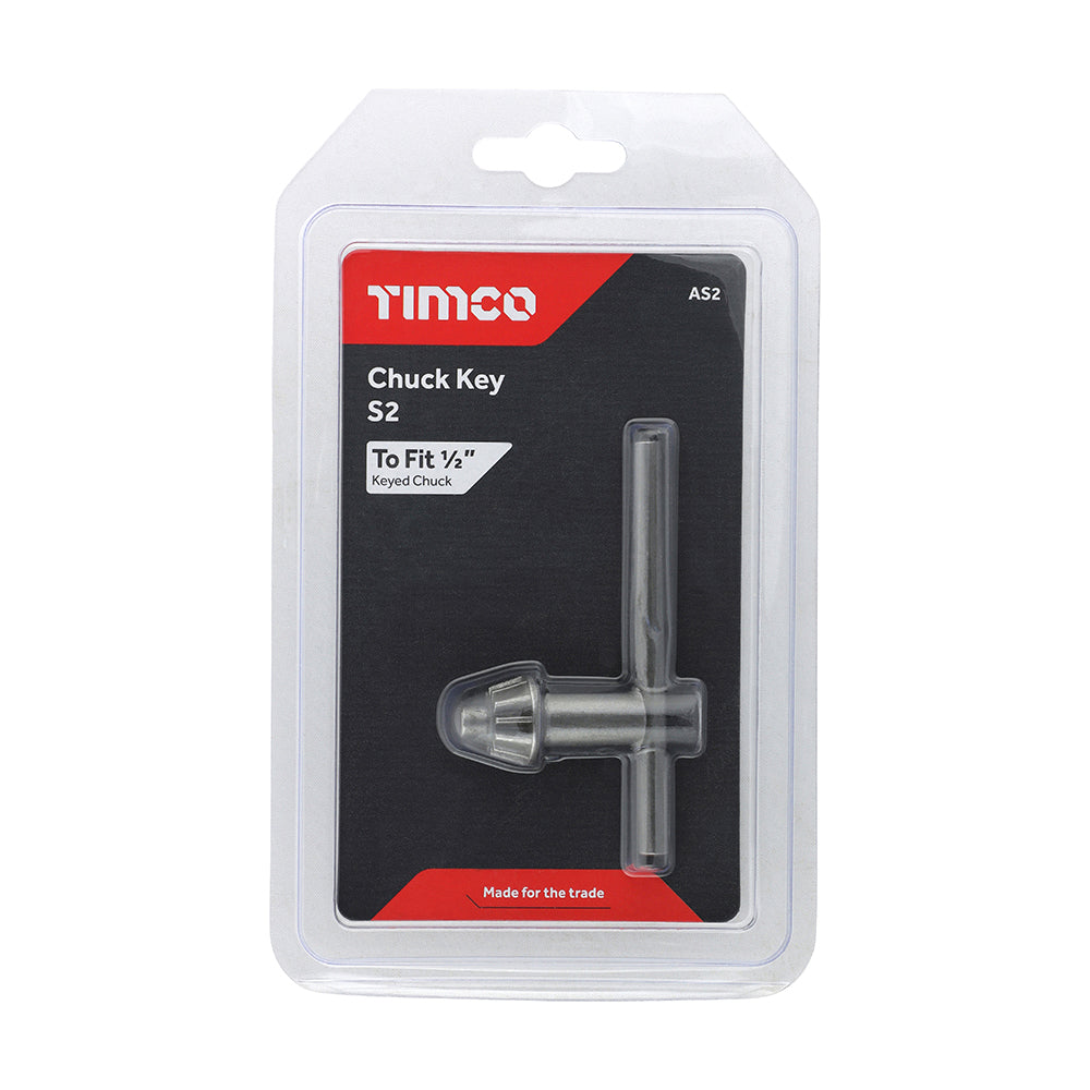 TIMCO Chuck Key - To Fit 1/2" Keyed Chuck - Image