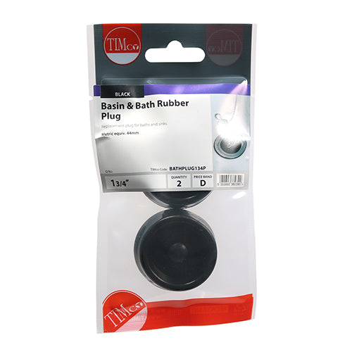 TIMCO Bath & Sink Plugs - 1 3/4" - Image
