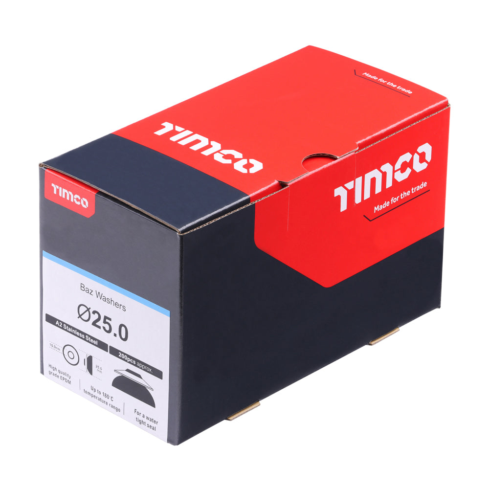 TIMCO BAZ Washers Stainless Steel - 25mm - Image