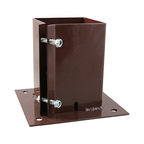 TIMCO Bolt Down Post Support Bolt Secure Oxide Red - 90mm - Image