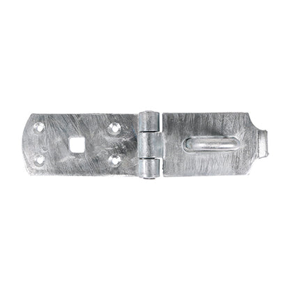 TIMCO Heavy Duty Hasp & Staple Secure Bolt On Hot Dipped Galvanised - 8" - Image