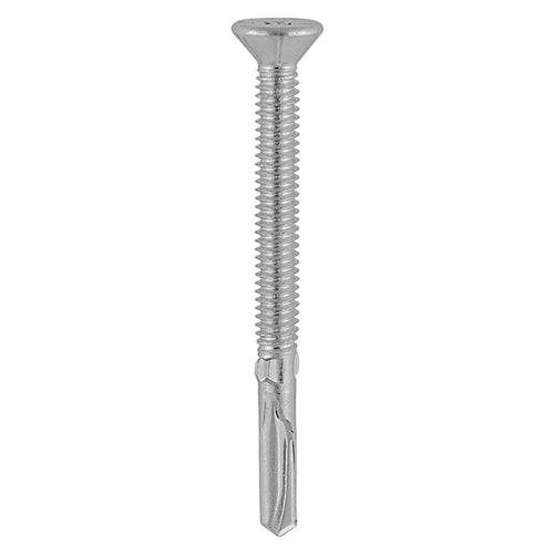 TIMCO Self-Drilling Wing-Tip Steel to Timber Heavy Section A2 Stainless Steel Bi-Metal Screws  - 5.5 x 65 - Image