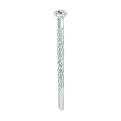 TIMCO Self-Drilling Wing-Tip Steel to Timber Heavy Section A2 Stainless Steel Bi-Metal Screws  - 5.5 x 85 - Image