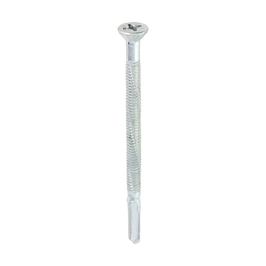 TIMCO Self-Drilling Wing-Tip Steel to Timber Heavy Section A2 Stainless Steel Bi-Metal Screws  - 5.5 x 85 - Image