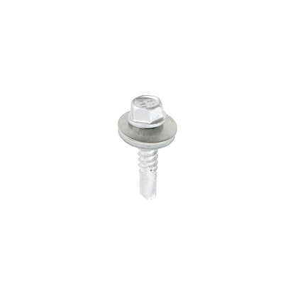 TIMCO Self-Drilling Light Section A2 Stainless Steel Bi-Metal Screws with EPDM Washer - 5.5 x 25 - Image