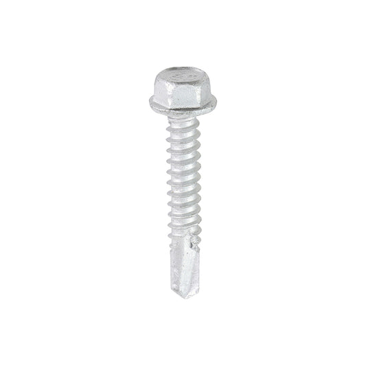 TIMCO Self-Drilling Light Section A2 Stainless Steel Bi-Metal Screws - 5.5 x 32 - Image