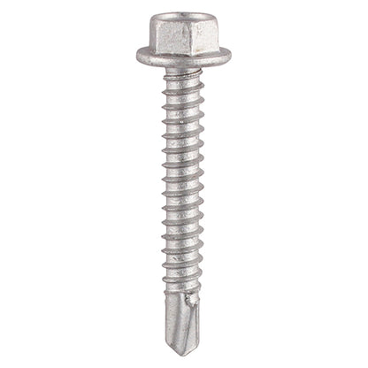 TIMCO Self-Drilling Light Section A2 Stainless Steel Bi-Metal Screws - 5.5 x 70 - Image