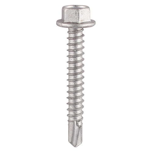 TIMCO Self-Drilling Light Section A2 Stainless Steel Bi-Metal Screws - 5.5 x 70 - Image