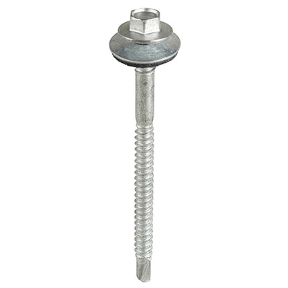 TIMCO Self-Drilling Light Section Composite Panel A2 Stainless Steel Bi-Metal Screws with EPDM Washer - 5.5/6.3 x 70 - Image