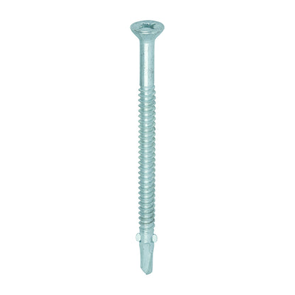 TIMCO Self-Drilling Wing-Tip Steel to Timber Light Section A2 Stainless Steel Bi-Metal Screws  - 5.5 x 85 - Image