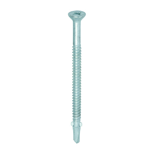 TIMCO Self-Drilling Wing-Tip Steel to Timber Light Section A2 Stainless Steel Bi-Metal Screws  - 5.5 x 85 - Image