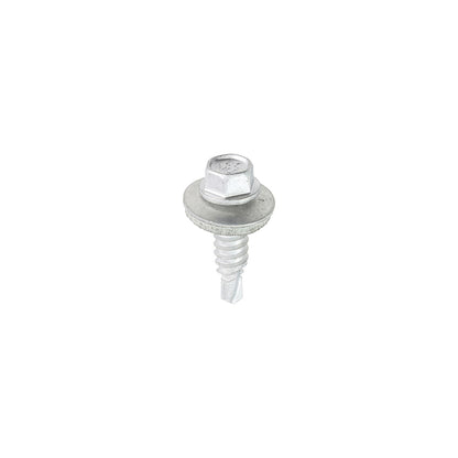 TIMCO Sheet Steel Stitching Screws A2 Stainless Steel Bi-Metal with EPDM Washer - 6.3 x 22 - Image