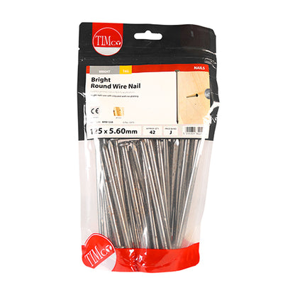 TIMCO Round Wire Nails Bright - 125 x 5.60 - Image