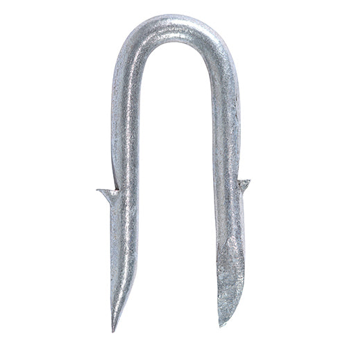 TIMCO Barbed Staples Galvanised - 40 x 4.00 - Image