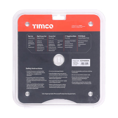 TIMCO Circular Saw Blade General Purpose Coarse/Medium - 216 x 30 x 24T - Image