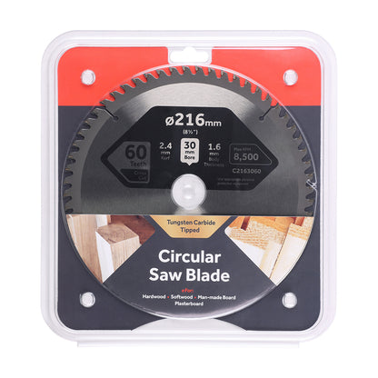 TIMCO Circular Saw Blade Fine Trim/Finishing Extra Fine - 216 x 30 x 60T - Image