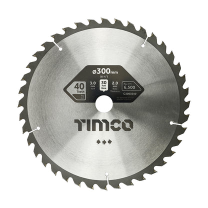 TIMCO Circular Saw Blade Combination Medium - 300 x 30 x 40T - Image