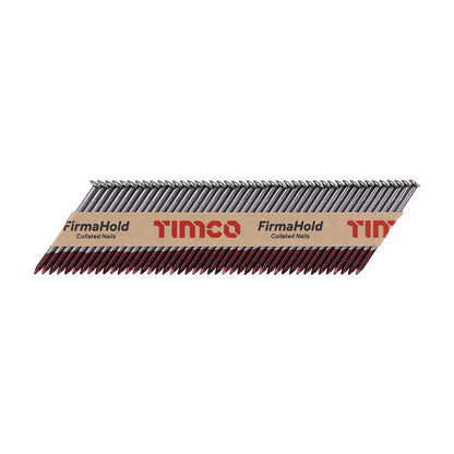 TIMCO FirmaHold Collated Clipped Head Ring Shank Bright Nails - 2.8 x 50 - Image