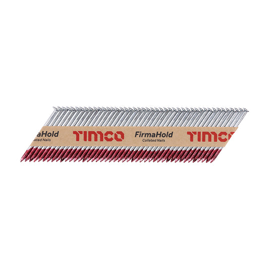 TIMCO FirmaHold Collated Clipped Head Ring Shank Firmagalv Nails - 2.8 x 50 - Image